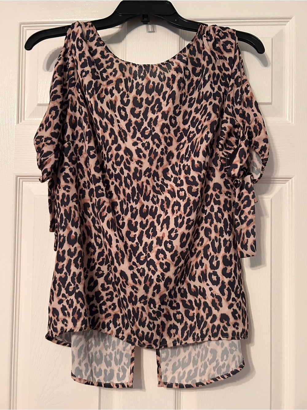 Sweet Pea Leopard Blouse